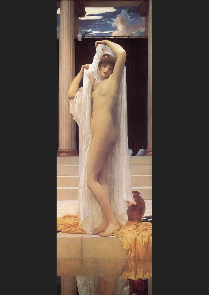 Lord Frederick Leighton The Bath of Psyche
